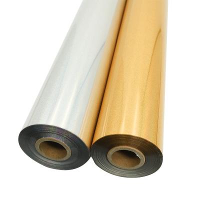 China FABRICS Matte Gold Silver Hot Stamping Foil For Fabric / Paper / Plastic / Leather / Garment / Plates Printing for sale