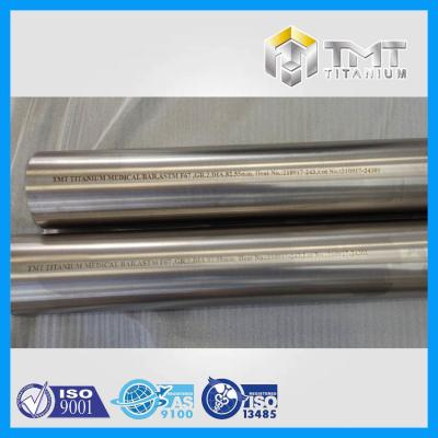 China Titanium staaf ASTM F67/ISO5832-2 GR.2 voor medisch Te koop