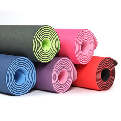 China Tape Yoga Mat Cheap Price Yoga Mat Customized Logo Yoga Mat Anti Slip Tape for sale