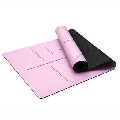 China High Quality Eco-Friendly Non-Slip Yoga Tape Double Layer Yoga Mat Rubber Mat For Pilates Yoga Mat Suppliers for sale