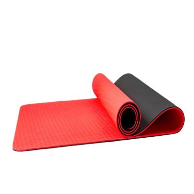 China Huayi double layer yoga tape cork mat yoga mat non-slip custom yoga mat non-slip waterproof for sale