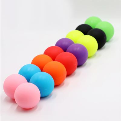 China Supplier Promotional Muscle Massage Ball China Peanut Yoga Sports Fitness Gift Cheap Price Band Plus Peanut Eco-friendly Double Ball for sale