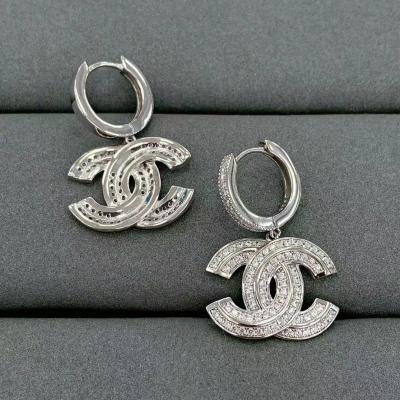 China Double Layered Huggie 925 Sterling Earrings 18K Gold C Shaped Hoop for sale