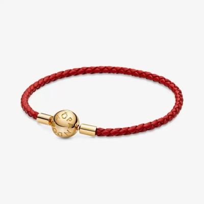 China Friendship Seed Bead Red Rope Bracelet Woven Bohemian String Bangles For Women Girls for sale