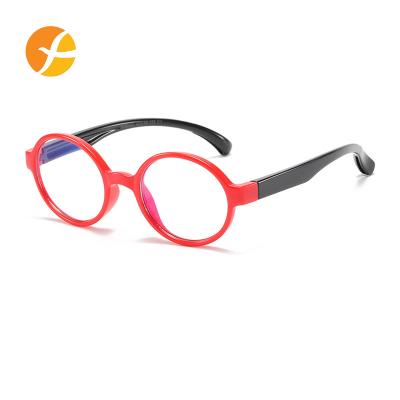 China Anti Ray Optical Glasses Blue 2021 Wholesale Fashion Eyewear Optical Glasses Frames Anti Blocking Blue Light Filter Computer Gaming Glasses For Kids for sale