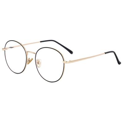 China Anti blue light type blue light glass bargain price new blocking glass optical round frame latest glass frames for boys and girls for sale