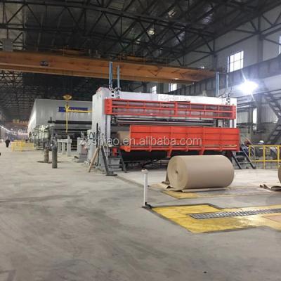 China Factory 2500mm Double Type Stacked Polycylindrical Paper Yarn Machine Production Line for sale