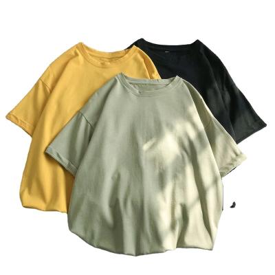 China QUICK DRY Pure Cotton Solid Color Mens T-Shirt 100% Cotton for sale