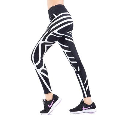 China High Quality Breathable Yoga Leggings Fitness Women's Sweat-absorbent Sports Stretch Leggings for sale