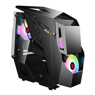 China Wholesale OEM M-ATX PC Monster computer case desktop factory price and good quality for sale