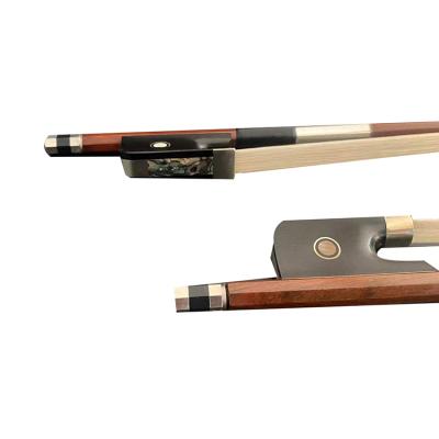 China Custom Violin Factory String Musical Instruments Accessories Brazil Wooden Violin Bow for sale