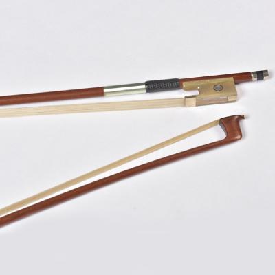 China Violin Maker Supply Professional Violin Accessories Sandalwood Violin Bow for sale