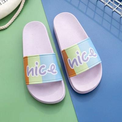 China Fashion Trend Designer Customize Slides Sandals Customize Slides Logo Black Slides Sandal Men Custom Printed Shoes for sale