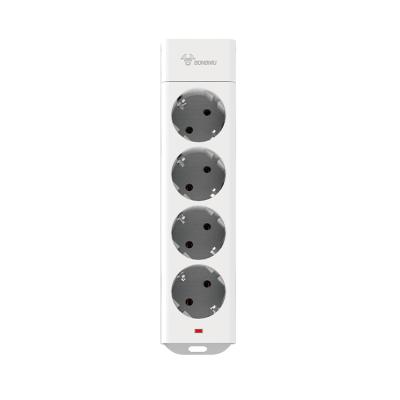 China EU Indonesia Premium Quality Easy Installation Wireless Universal Power Cord Extension Power Socket Standard 4 Way for sale