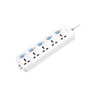 China Best Easy Installation Portable Strip With Surge Protector / Quick Charge 3m Long Power Cord / Multi Switch Power Outlet for sale