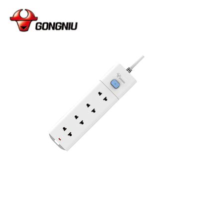 China Hot Selling Philippines USA Standard Easy Installation Universal 3m Power Cord Extension Socket Power Strip Surge Protector for sale