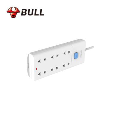 China Philippines Convenient Office High Grade Universal Safety Power Strip 3m Cord Multi-socket Extension Power Socket for sale