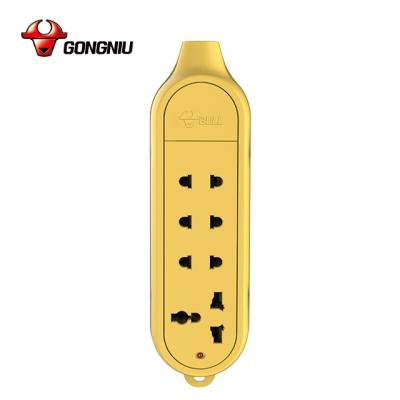 China Easy Installation 2021New Thailand USA Household 250V 10A 4 Strip Standard Power Outlet Electric Wireless Extension Board Socket for sale