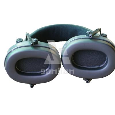 China PU Safety Hearing Protection and Earmuff EM017-1 Streamlined Design for sale