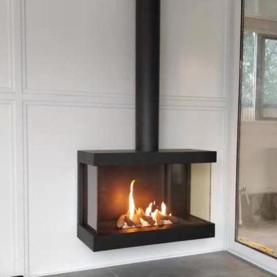 China Hotel natural gas, liquefied gas indoor gas fireplace for sale