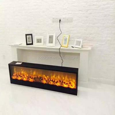 China Luxury Large Building Decoration 1800mm Insert Electric Fireplace / Heater for sale