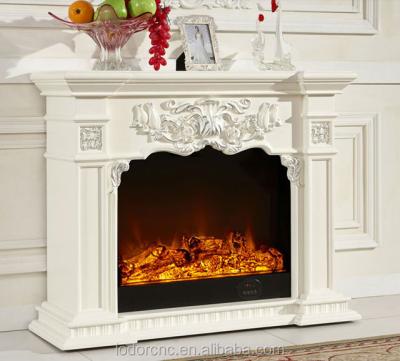 Κίνα Small indoor fireplace mantel and electric fireplace heater προς πώληση