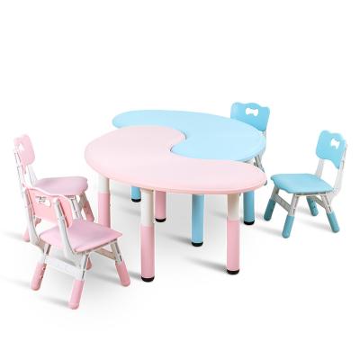 China Customized Durable Train Good Quality Hot Selling Child Study Kids Table And Chair Set Children for sale