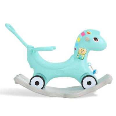 China Durable High Quality Plastic Cheap Toy Rocking Horse Horse Baby Ride Horses for sale