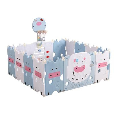 China 2021 Modern Times New Design Indoor Baby Playground Baby Playing Fence Fence Plastic Kids for sale