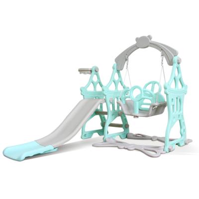 China Good Quality Hot Selling Kids Children Swing And Slide Game Customized Wholesale Plastic Set Indoor Sets for sale