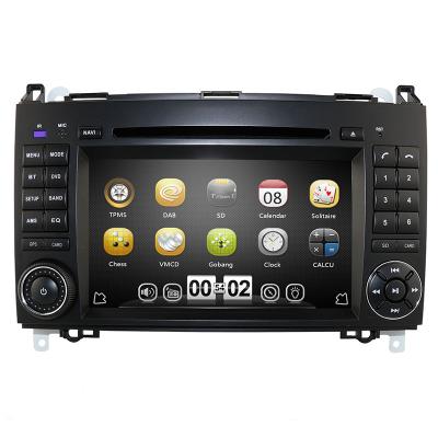 China Touch Screen Remote Control Car 7 Inch Radio DVD Stereo Head Unit For Mercedes Benz A/B Class Sprinter Vito for sale