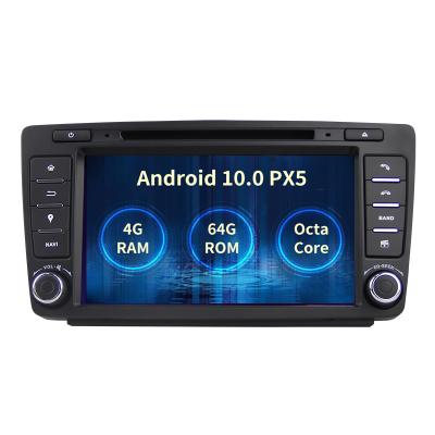 China Widely Used Host Android Stereo Remote Control Car DVD Player With GPS 4GB For Skoda Octavia II (2009-2014) for sale