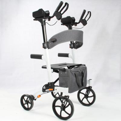 China outdoor forearm rollator upright stand stand up walker with wheels 72* 64 * 107.5 / 120cm for sale