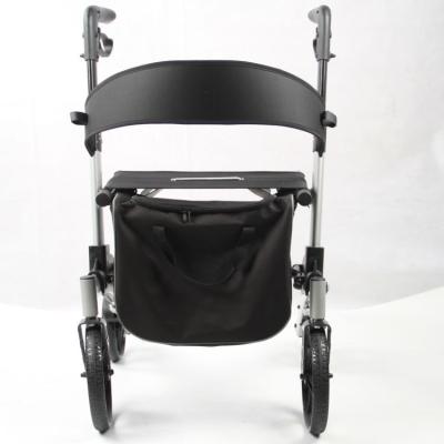 China New Style Medical Rollator Four Wheel Walker Rollator With Seat and Backrest 136kg for sale