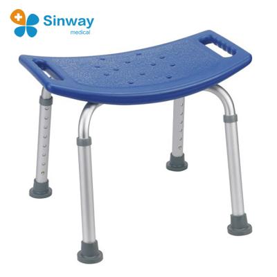 China Bathroom Comfortable Safety Plastic Bath Bench Shower Chairs For Disabled OEM for sale