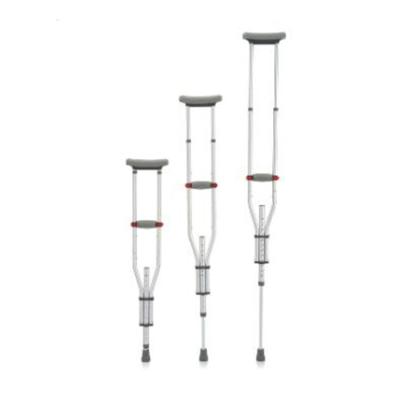 China Folding Telescopic Axillary Crutches Aluminum Alloy Armpit Crutches for sale