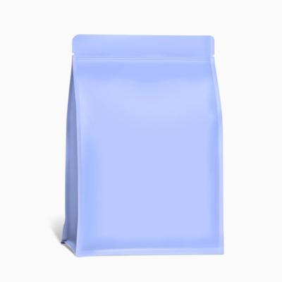 China Wholesale Customizable Environmental Food Packaging Plastic Eight Zipper Side Octagonal Flat Bottom Sealing Plastic Paper Bags for sale