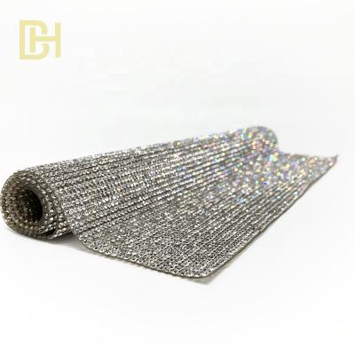 China Crystal Pointback S001 Rhinestone Beads Pointback Transfer Designs Stretch Rhinestone Mesh for sale