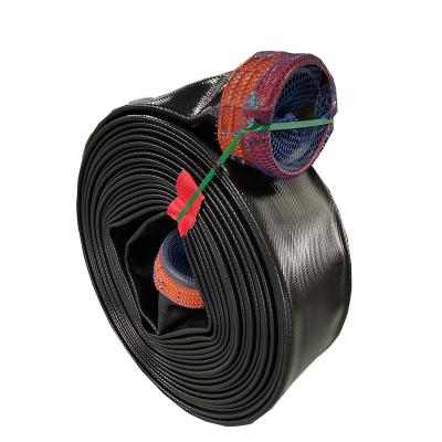 China Large diameter flexible 200 PSI high pressure 10 inch tpu layflat hose suppliers for sale