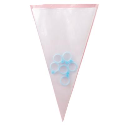 China Disposable Head Piping Bags Cake Decorating Strong Pastry Bag Piping Bag Bakery Packaging for sale