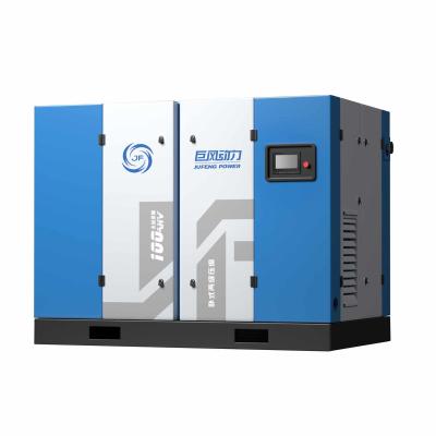 China Permanent Magnet Two Stage Screw Air Compressor IP65 Horizontal 380V / 50hz for sale