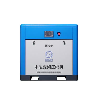 China 20 pk 15 kW Permanent Magnetisch VSD luchtcompressor Eénfasig schroefcompressor Te koop