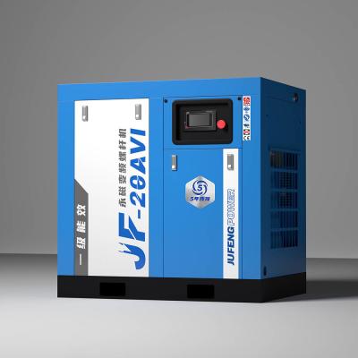 China 20HP 15kw Permanent Magnet IP65 Motor Oil Cooled Screw Air Compressor for sale