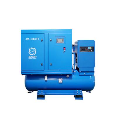 Cina Compressore d'aria a vite integrato 4 in 1 IP54 / IP23 Compressore d'aria a 16 bar per taglialaser in vendita