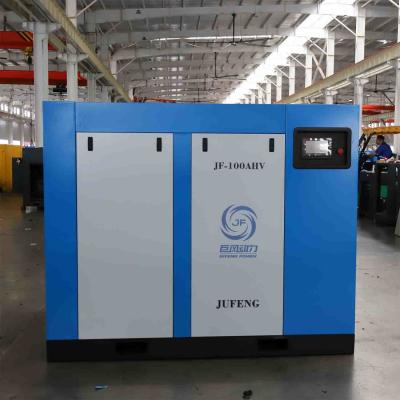 Cina 100hp 75kw Two Stage Screw Air Compressor For General Industrial Equipment in vendita