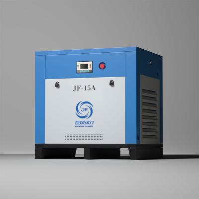 China Jufeng Brand 11kw Power Frequency Fixed Speed Screw Type Air Compressor Price for sale