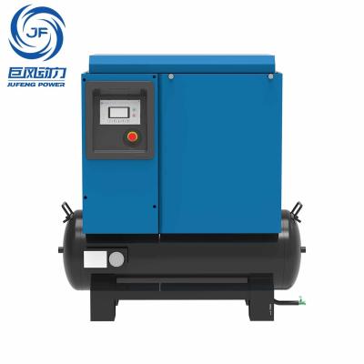 China 10hp 220v Removable Single-phase permanent magnet screw air compressor for sale