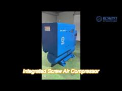 15kw 4 in 1 vsd screw air compressor frequency conversion for laser cutting machine