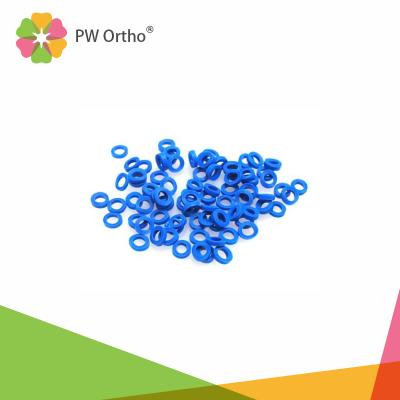 China FDA bescheinigte blaue s-Art orthodontische elastische Trennzeichen zu verkaufen