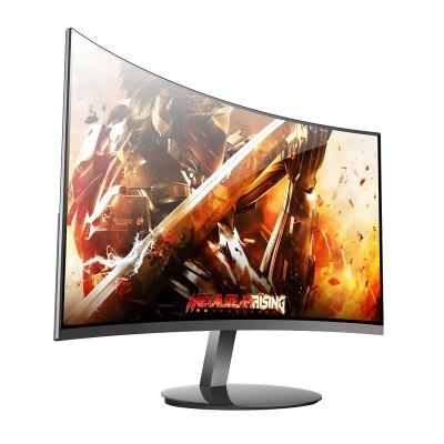 China F248FW Manufacturer New Curved Computer Display Gaming Monitor Anti-blue Lightweight Curved Display Screen for sale